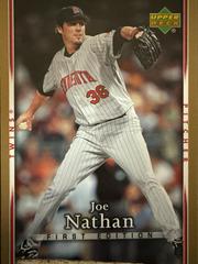 Joe Nathan #115 Baseball Cards 2007 Upper Deck First Edition Prices