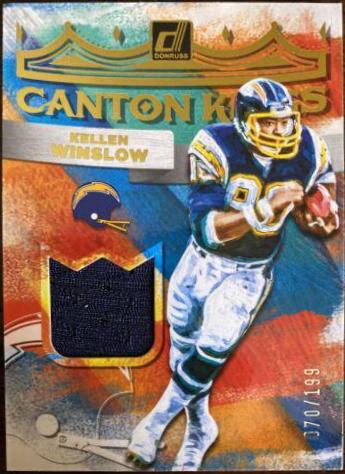 Kellen Winslow #CK-17 Football Cards 2022 Panini Donruss Canton Kings