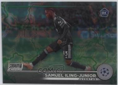 Samuel Iling Junior #12 Soccer Cards 2022 Stadium Club Chrome UEFA Competitions