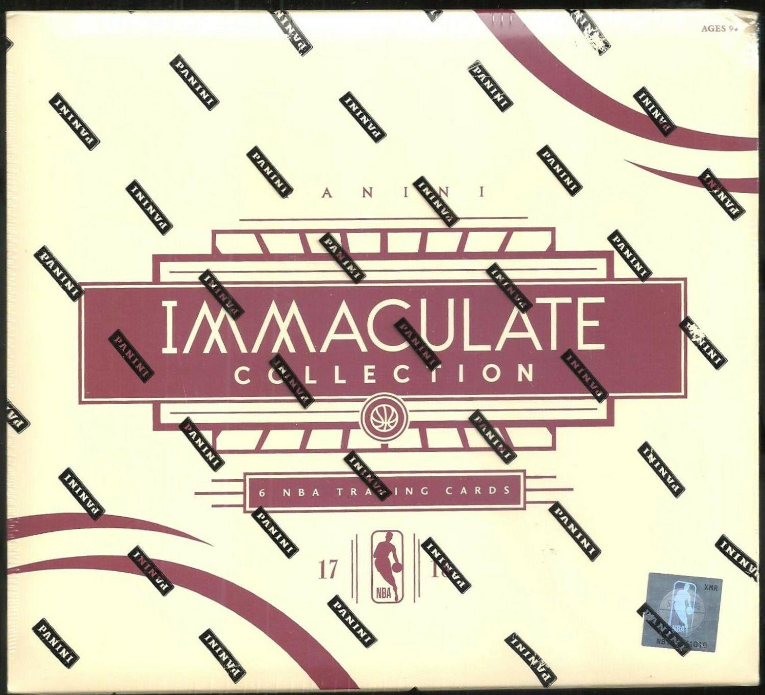 Hobby Box Basketball Cards 2017 Panini Immaculate Collection
