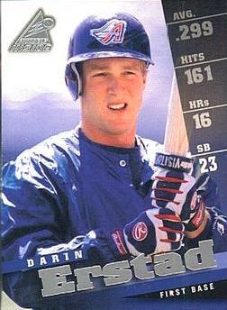 Darin Erstad #1 Baseball Cards 1998 Pinnacle Inside