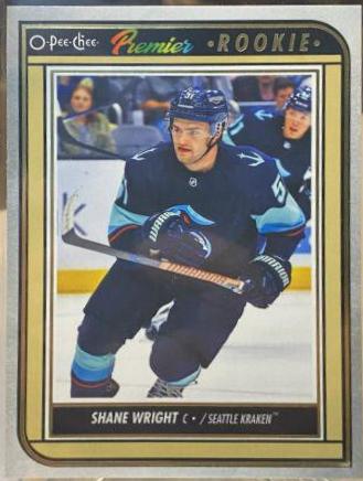 Shane Wright #P-92 Hockey Cards 2022 O Pee Chee Premier