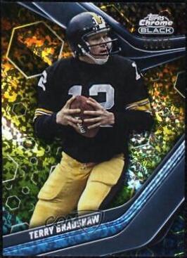 Terry Bradshaw [Gold Mini Diamond Refractor] #141