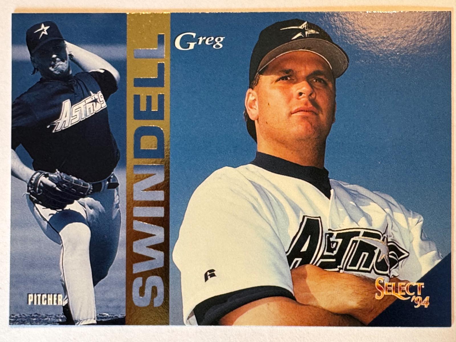 Greg Swindell #243 1994 Select Baseball