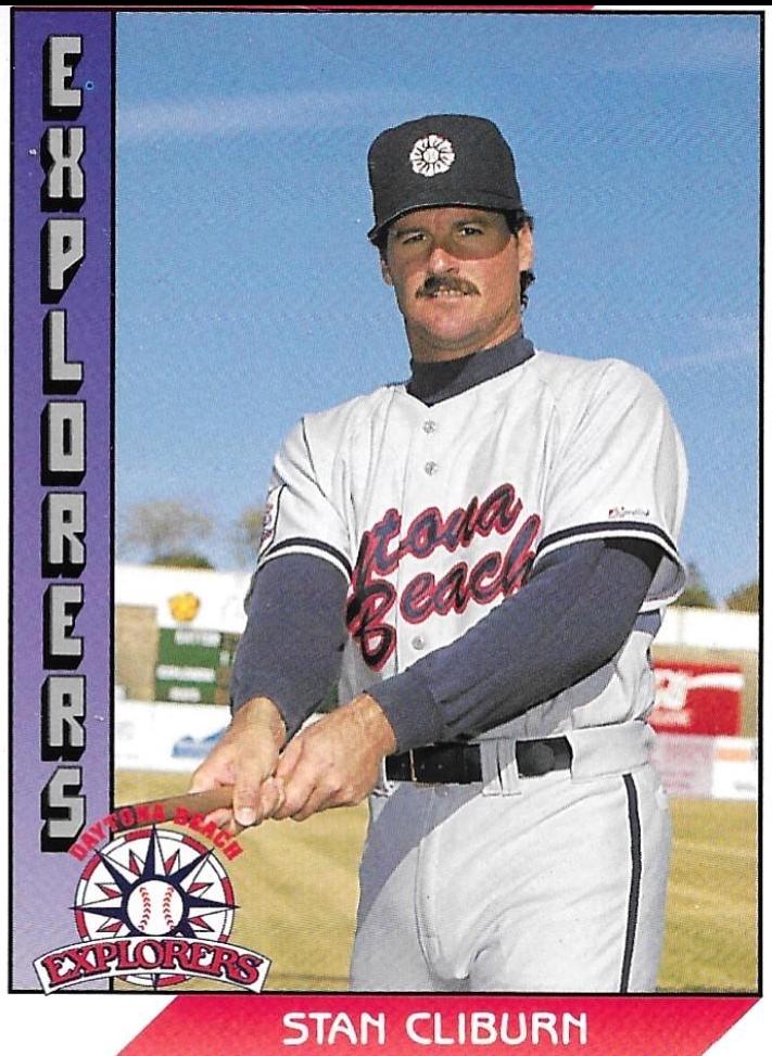 Stan Cliburn #30 Baseball Cards 1991 Pacific Senior League