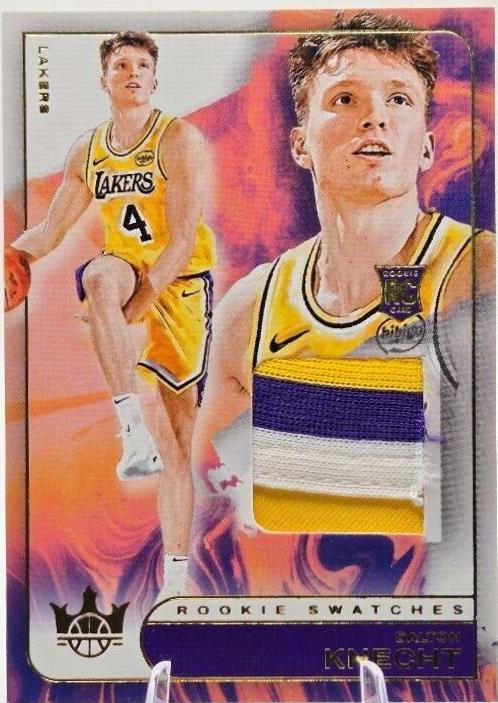 Dalton Knecht #RJS-DKT Basketball Cards 2024 Panini Court Kings Rookie Swatch
