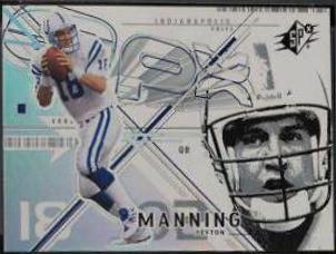 Peyton Manning #28 Football Cards 2002 Spx
