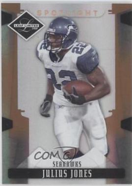 Julius Jones #87 Football Cards 2008 Leaf Limited