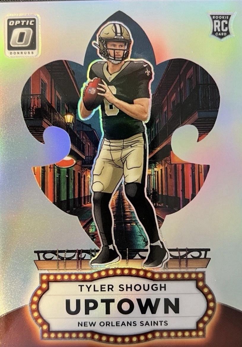 Tyler Shough #24 Prices [Rookie] | 2025 Panini Donruss Optic Uptown ...
