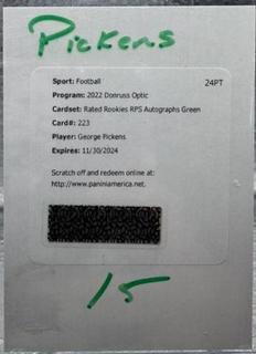 George Pickens