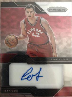 Jakob Poeltl #8 Basketball Cards 2016 Panini Prizm Rookie Signatures