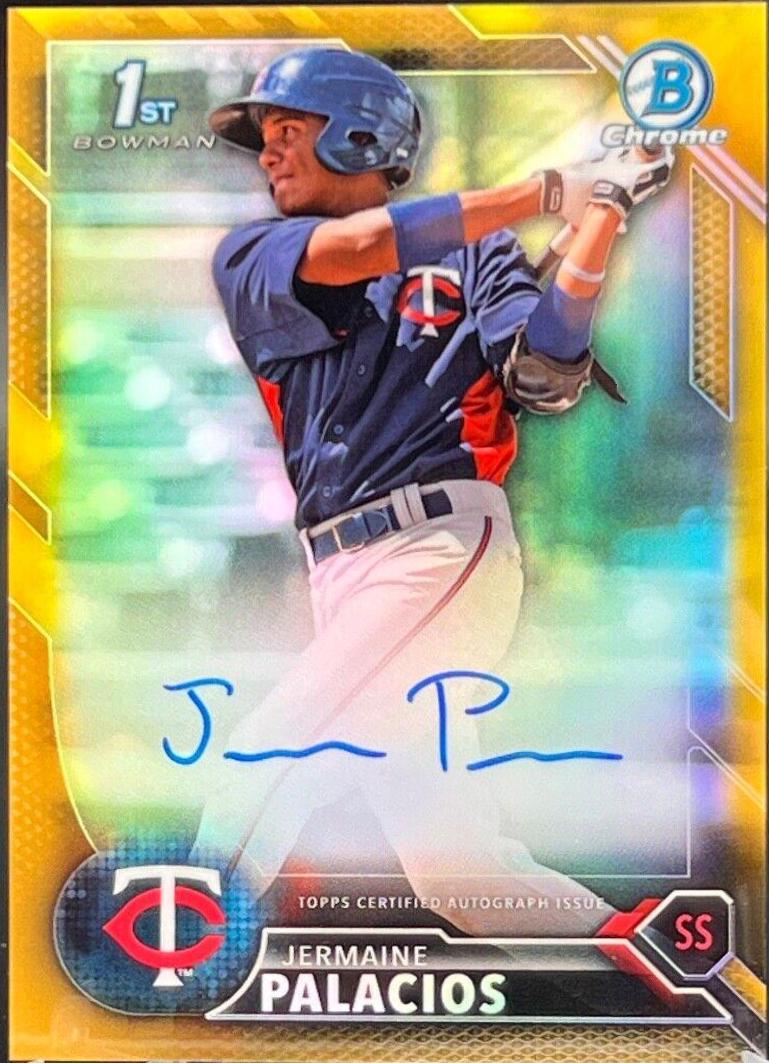 Jermaine Palacios [Gold Refractor] #BCAP-JP