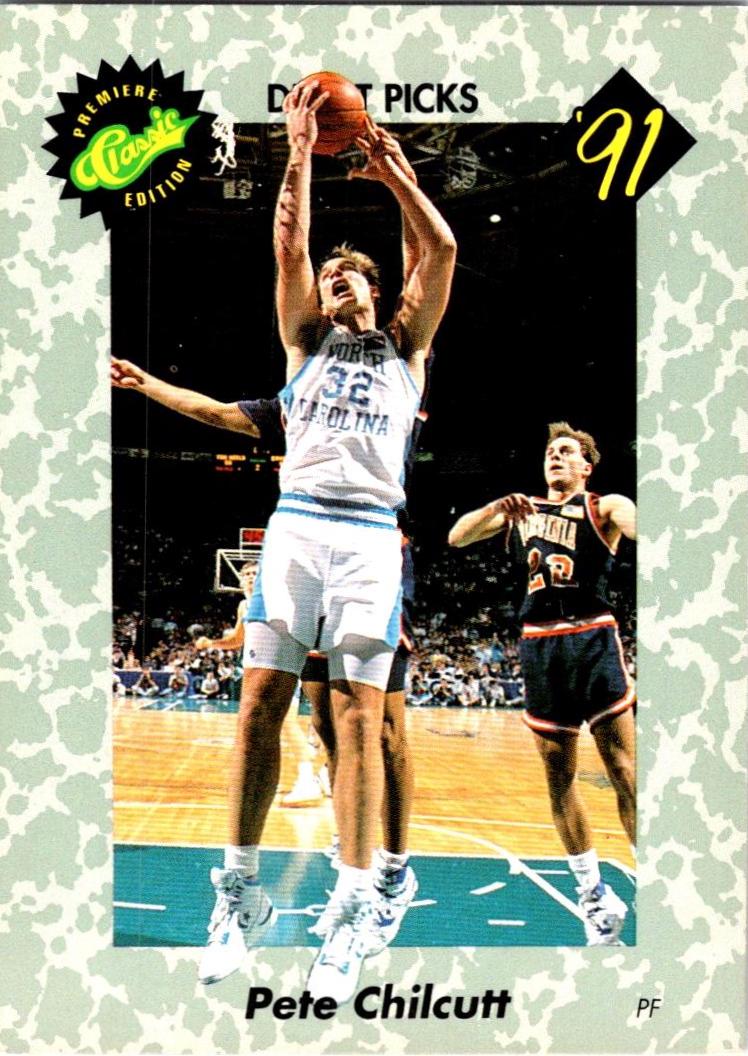 Pete Chilcutt #17 1991 Classic Draft Basketball