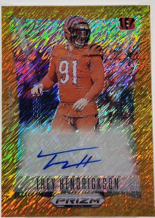 Trey Hendrickson [Gold Shimmer FOTL] #45 Prices | 2024 Panini