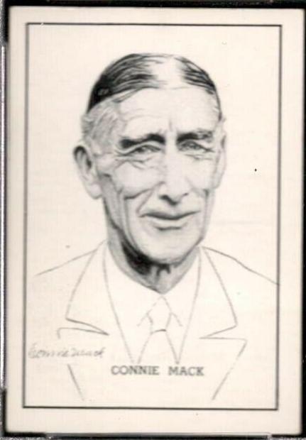 Connie Mack Baseball Cards 1950 Callahan Hall of Fame