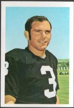 Daryle Lamonica #295 1972 Nflpa Wonderful World Stamps