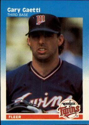 Gary Gaetti #40 Baseball Cards 1987 Fleer Mini
