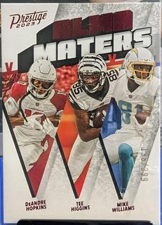 DeAndre Hopkins, Mike Williams, Tee Higgins