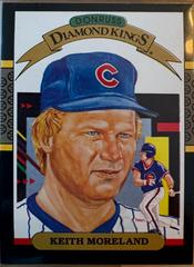 Keith Moreland #24 Baseball Cards 1987 Leaf Prices
