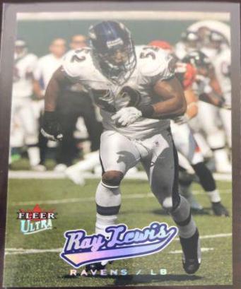Ray Lewis #15 Football Cards 2005 Ultra