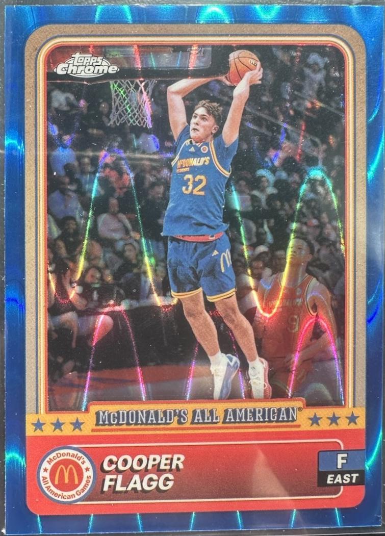 2024 Cooper Flagg [Blue RayWave Refractor] #28