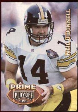 Neil O'Donnell #12 Football Cards 1995 Playoff Prime