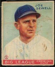1933 Joe Sewell #165