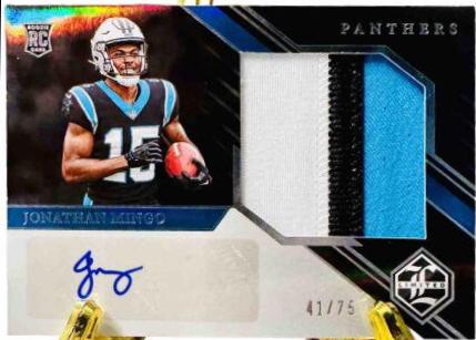 Jonathan Mingo [Silver Spotlight Rookie Patch Autograph Jumbo] #161