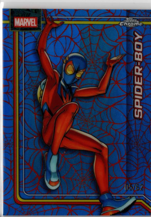 Spider-Boy Spider-Web Red/Blue Refractor