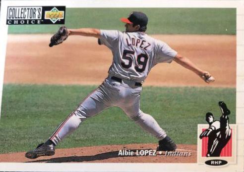 Albie Lopez #177 Baseball Cards 1994 Collector's Choice