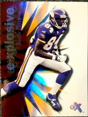 Randy Moss #7 Football Cards 2000 Fleer E X Explosive Prices
