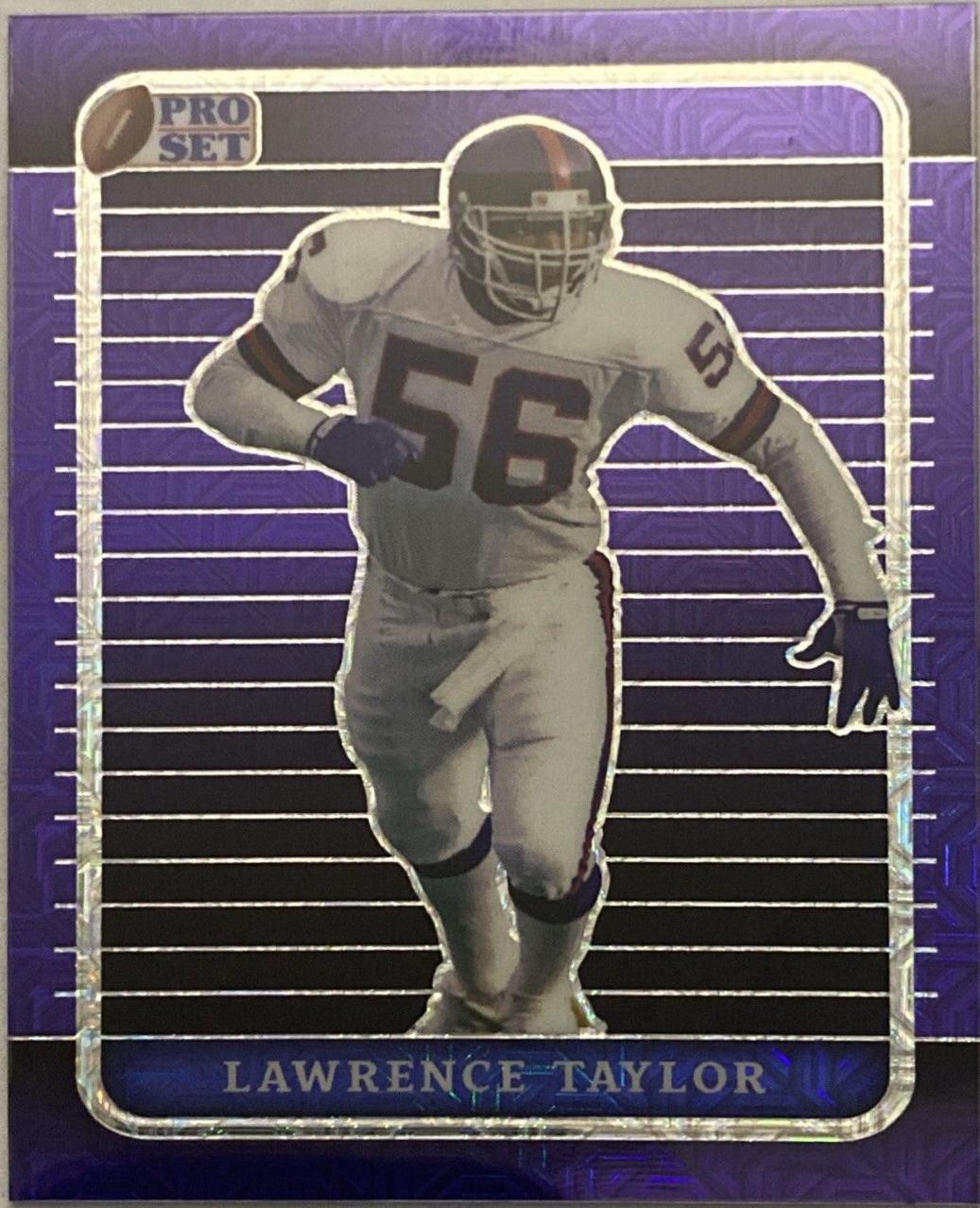 Lawrence Taylor #26 2023 Pro Set Metal Football