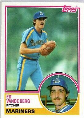 Ed Vande Berg #183 Baseball Cards 1983 Topps