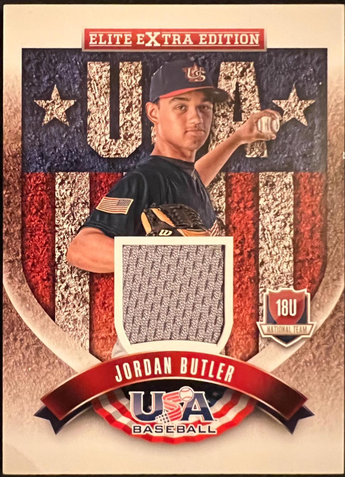 Jordan Butler #15 2015 Panini Elite Extra Edition USA 18u Baseball