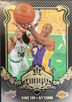 Bryant #KB-100 Basketball Cards 2008 Upper Deck MVP Kobe