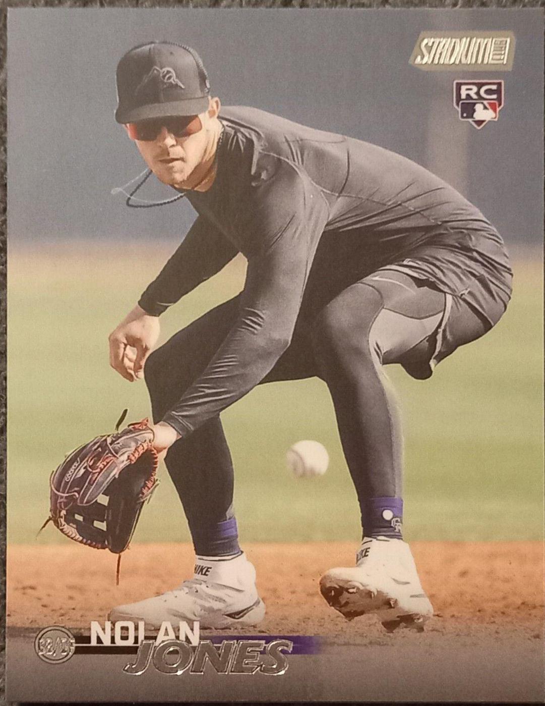 Nolan Jones #167 Baseball Cards 2023 Stadium Club