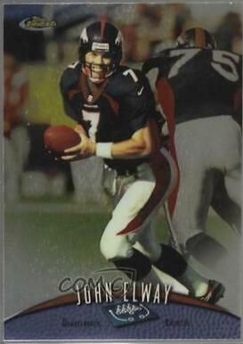 John Elway #1 Football Cards 1998 Topps Finest