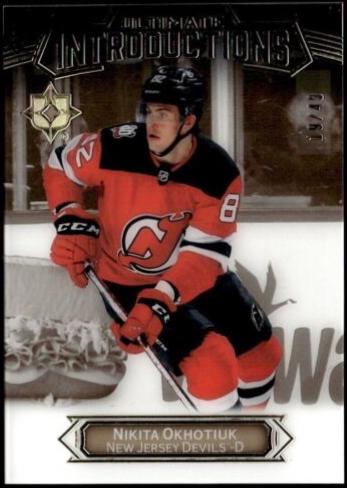 Nikita Okhotiuk #UI-71 2022-23 Upper Deck Ultimate Collection Hockey Ultimate Introductions