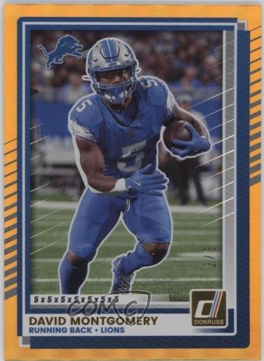 David Montgomery #159 2025 Panini Donruss Football