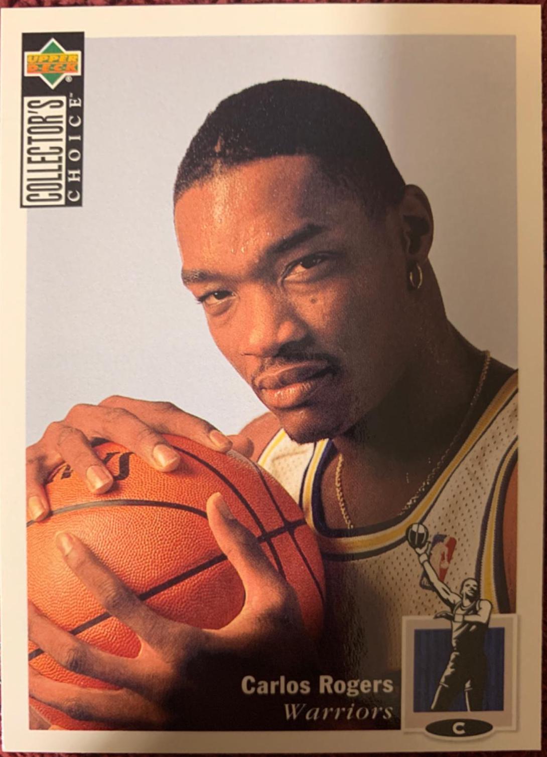 Carlos Rodgers #328 Basketball Cards 1994 Collector's Choice