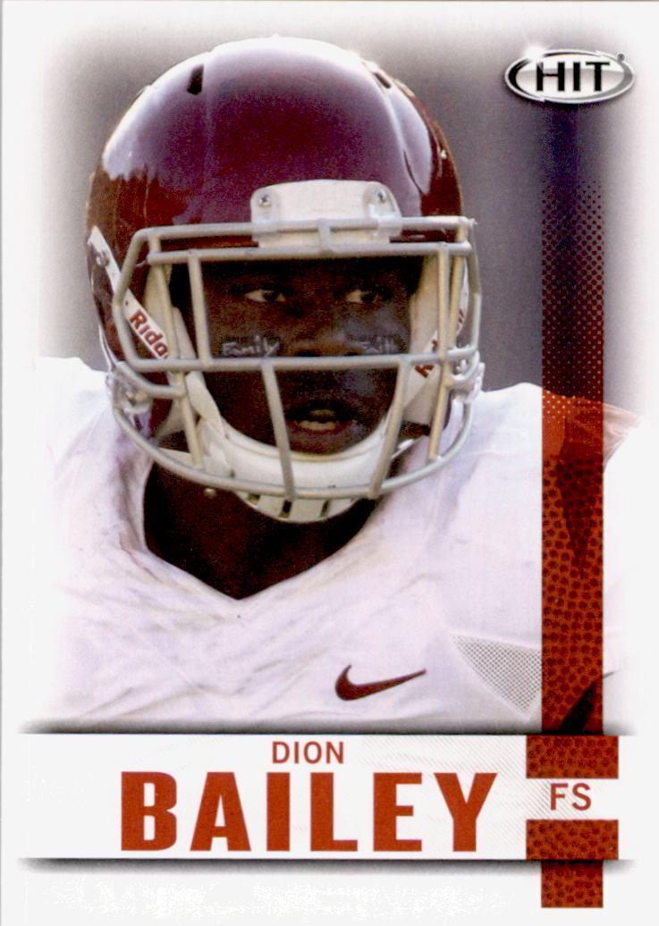 Dion Bailey #18 Football Cards 2014 Sage Hit