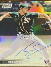 Daulton Jefferies #SCCAV-DJ Baseball Cards 2021 Stadium Club Chrome Autographs
