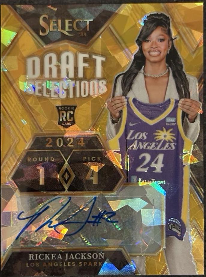 Rickea Jackson [Gold Prizm] #SG-RJ