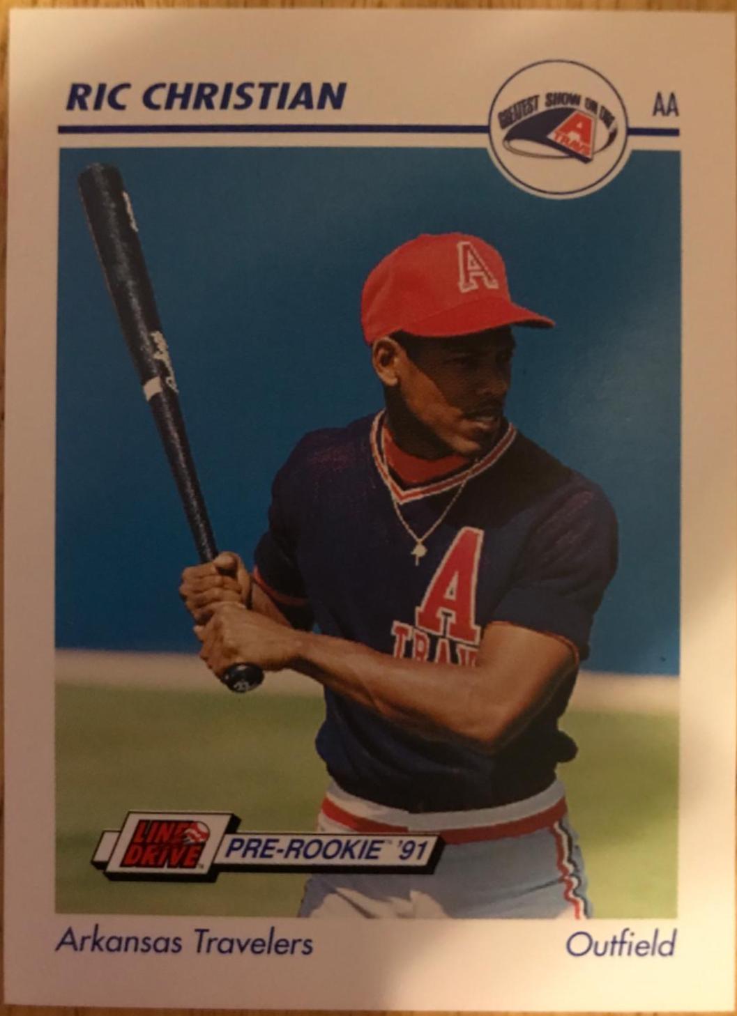 Ric Christian #29 Baseball Cards 1991 Impel Line Drive Pre Rookie AA