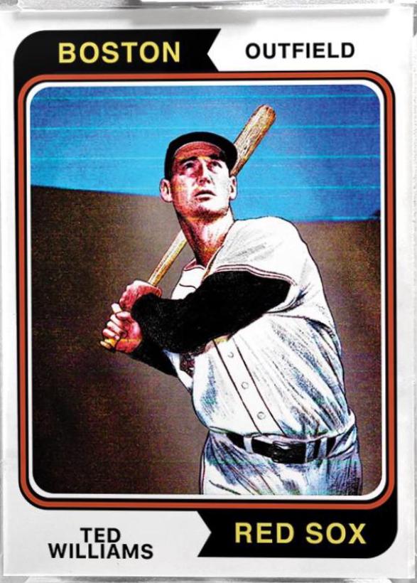Ted Williams #231 2021 Topps Project 70 Baseball