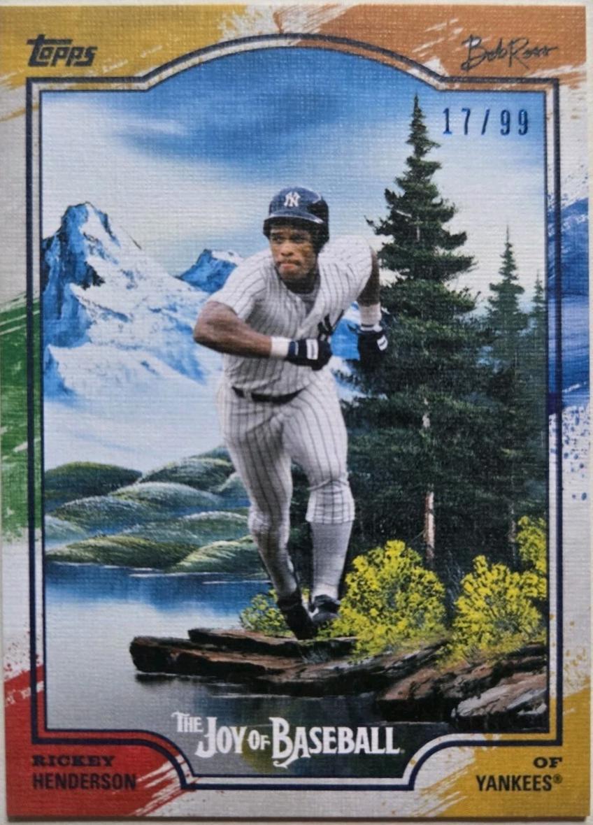 Rickey Henderson [Paint Splatter] #60