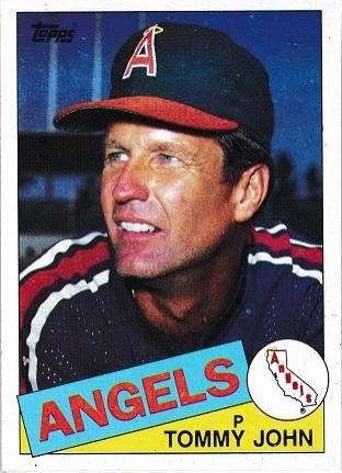 Tommy John #179 Baseball Cards 1985 Topps