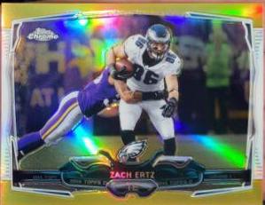 Zach Ertz [Gold Refractor] #34