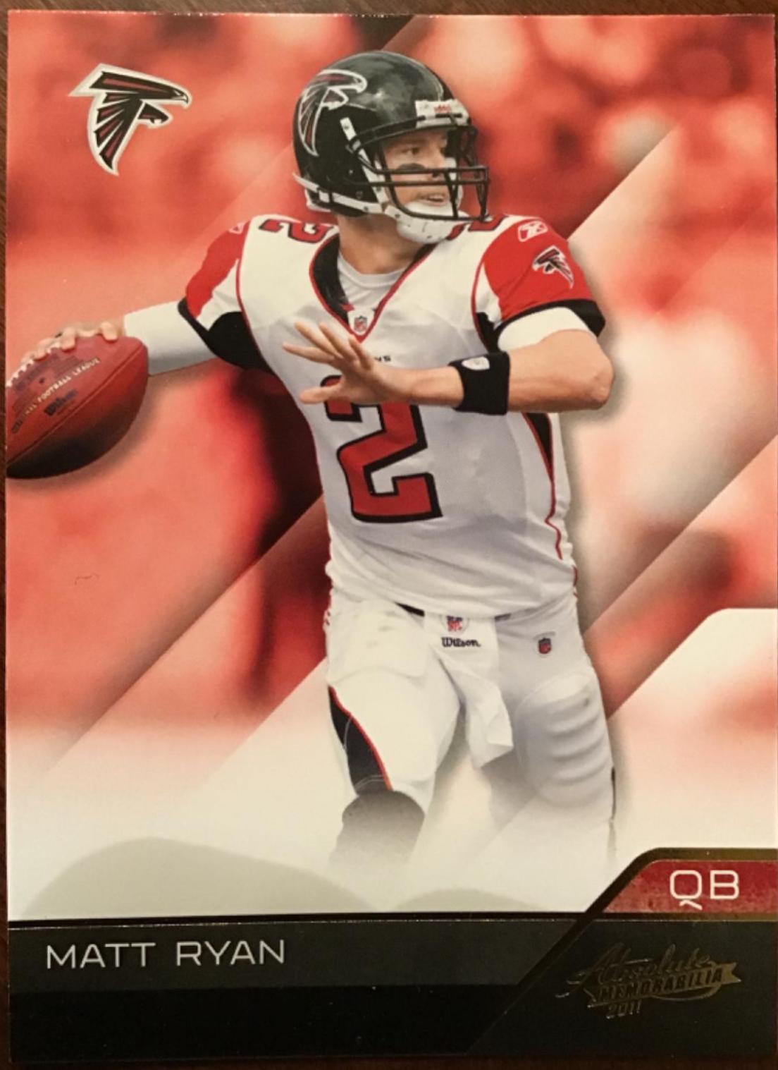 Matt Ryan #4 Football Cards 2011 Panini Absolute Memorabilia