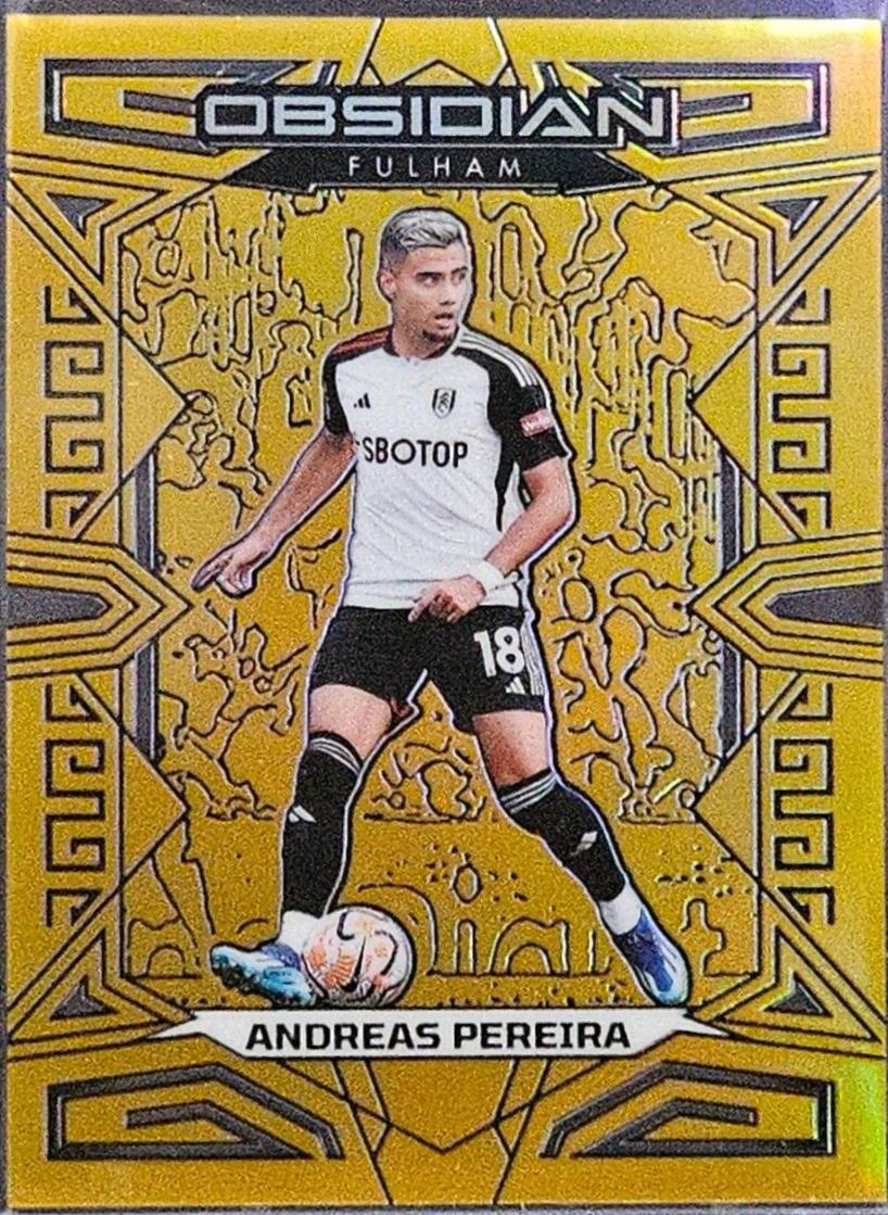 Andreas Pereira #54 2023 Panini Obsidian Soccer